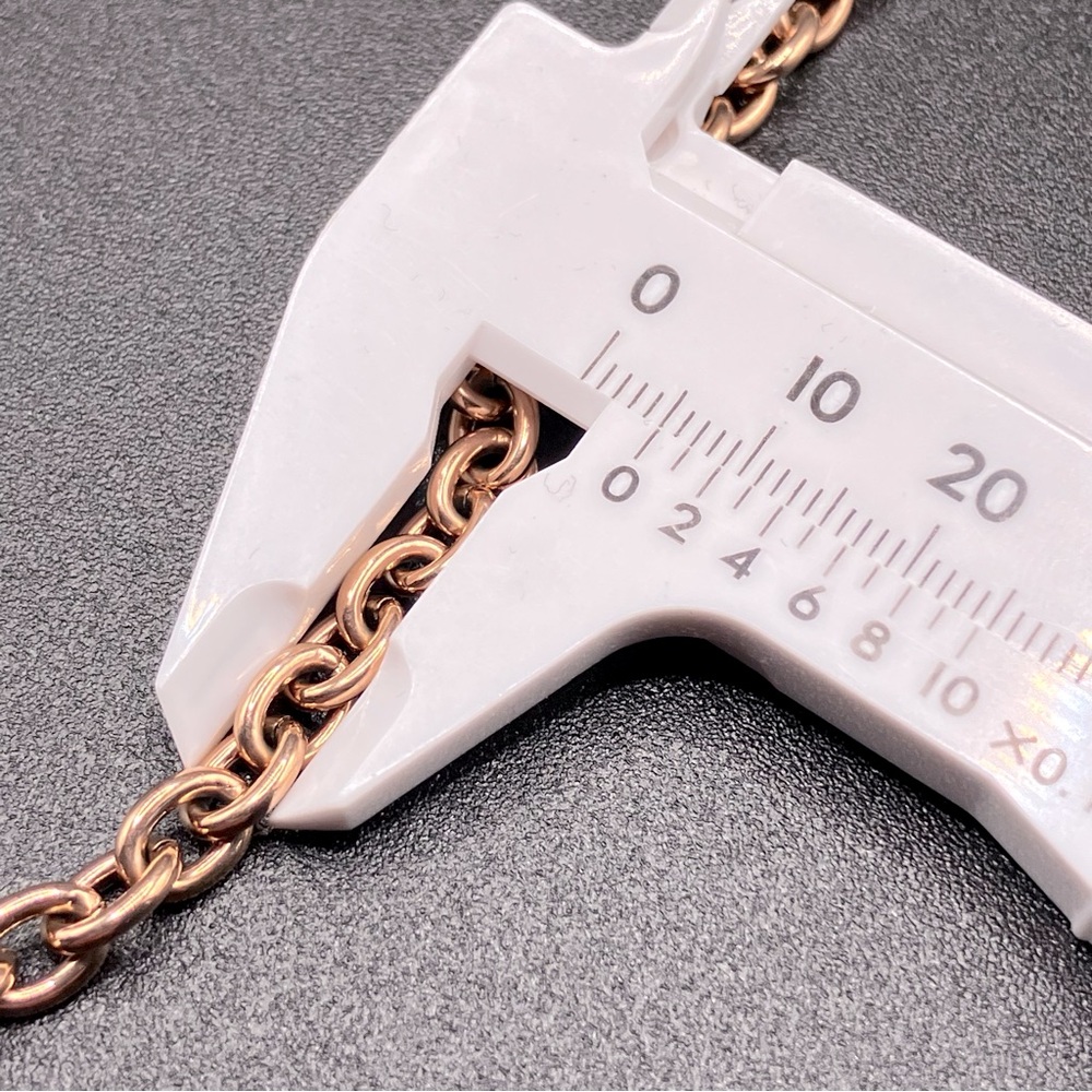 Rose Gold Stainless Steel and Shell Pearl Necklace 4 Piece Set Ever True - Picture 9 of 14